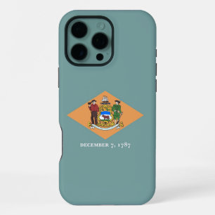 Apple iPhone 16 Pro Max Fall, Delaware-Flag Hülle