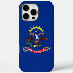 Apple iPhone 16 Pro Max Fall, North Dakota Flagge Hülle