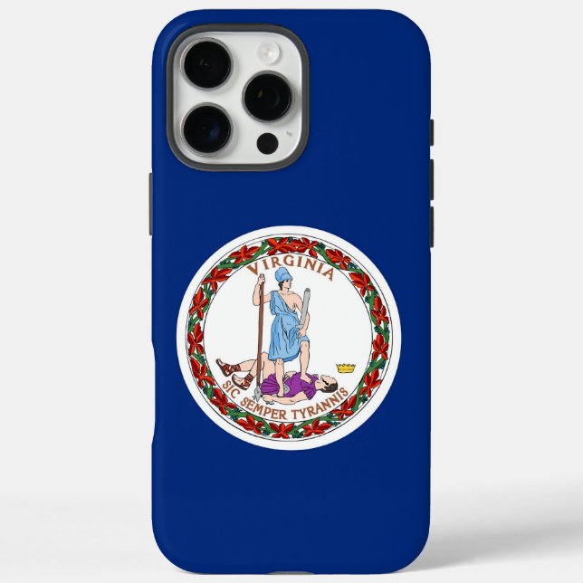 Apple iPhone 16 Pro Max, Flagge des Bundesstaates  Max Hülle (Rückseite)