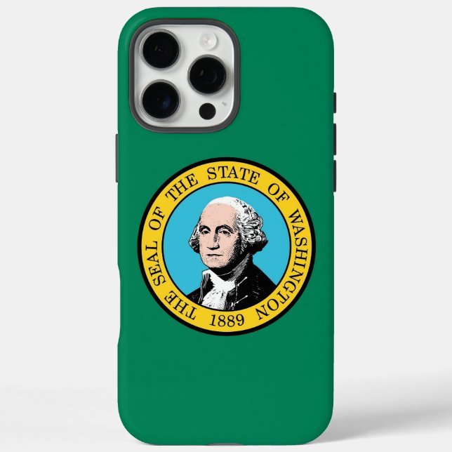Apple iPhone 16 Pro Max, Flagge des Bundesstaates  Max Hülle (Rückseite)