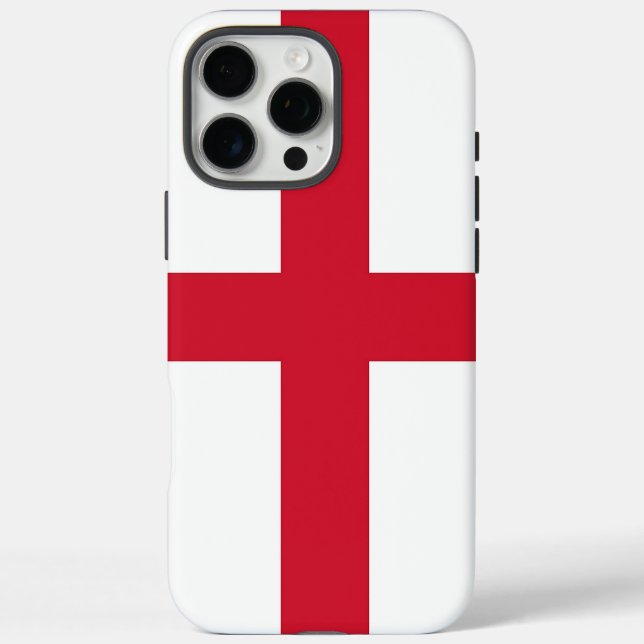 Apple iPhone 16 Pro Max Hülle, England-Flagge Hülle (Rückseite)