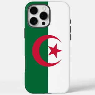 Apple iPhone 16 Pro Max Hülle, Flagge von Algerien Hülle