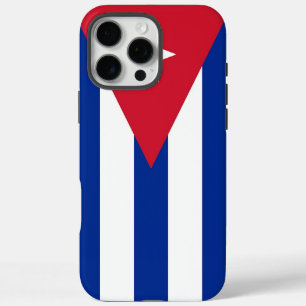 Apple iPhone 16 Pro Max Hülle, Kubas Flagge Hülle