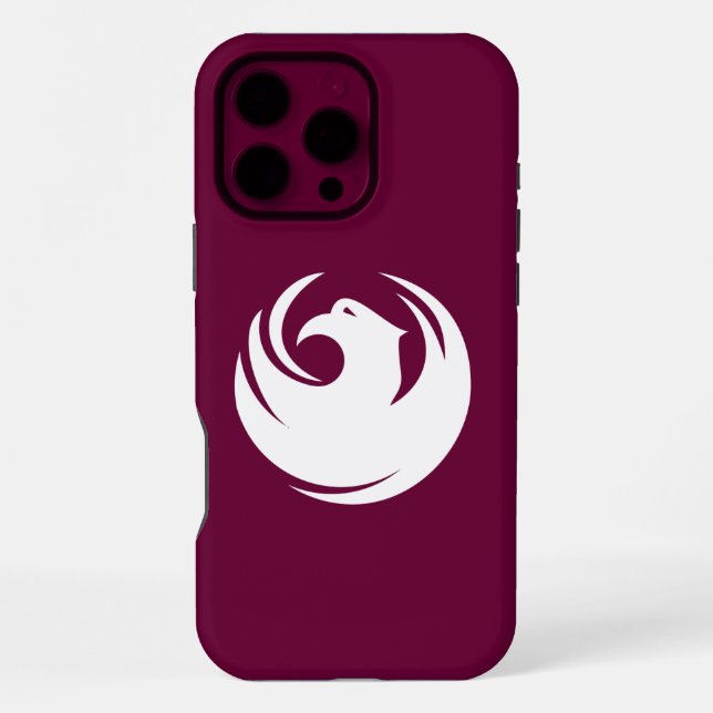 Apple iPhone 16 Pro Max Hülle, Phoenix-Flagge Hülle (Rückseite)