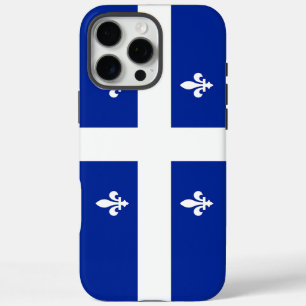 Apple iPhone 16 Pro Max Hülle, Quebec-Flagge Hülle