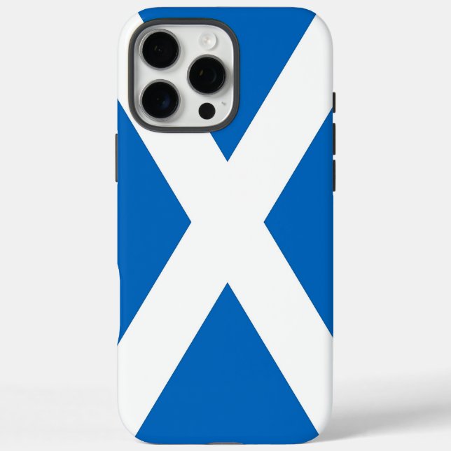 Apple iPhone 16 Pro Max Hülle, Schottland-Flagge Hülle (Rückseite)
