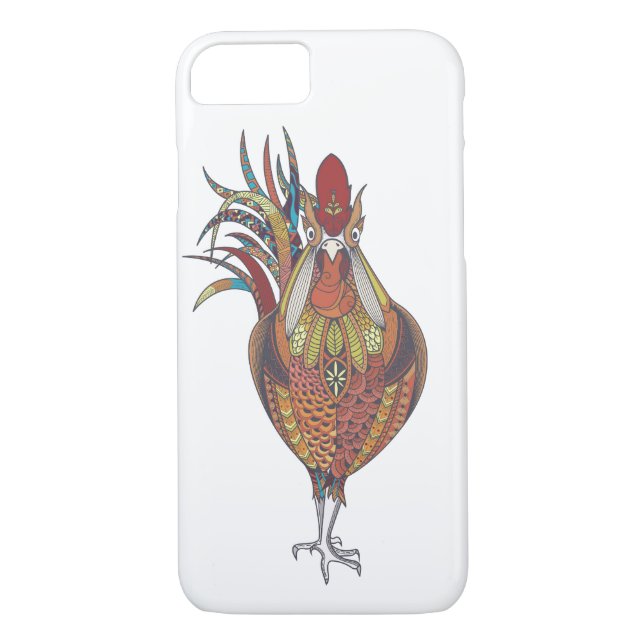 Apple iPhone 8/7 poulet couleur Coque (Dos)