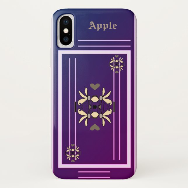Apple iPhone X Case (Rückseite)