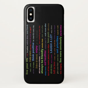 Apple iPhone X Case Phone Case-Lösungen Zitate