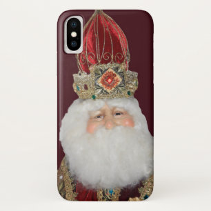 Apple iPhone X Coque avec une image de St. Nick