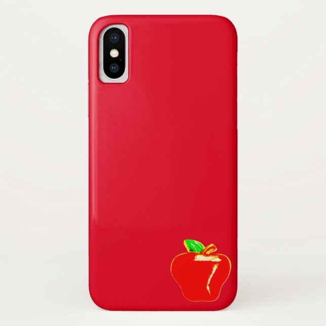 Apple iphone X style et design coque (Dos)