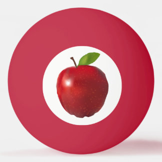 Apple legen Tennisball ver Tischtennisball
