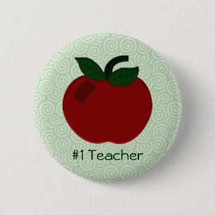 Apple-Lehrer-Sammlung Button