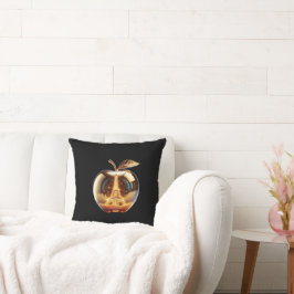 Apple Love Paris Kissen