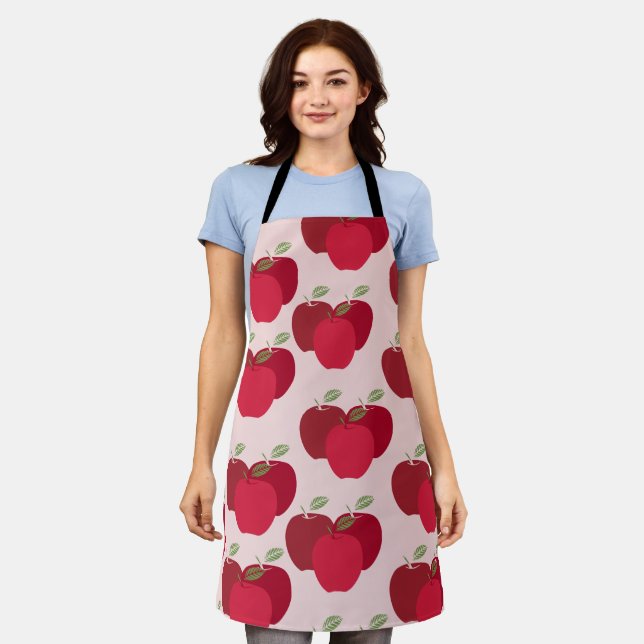 Apple Mark Print - Schürze - dauerhaft und modisch (Getragen)