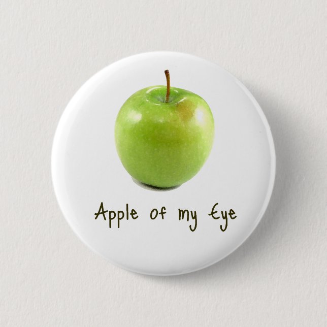 Apple meines Auges Button (Vorderseite)