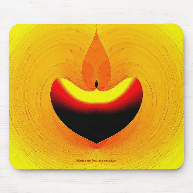 Apple meines Auges Mousepad (Vorne)