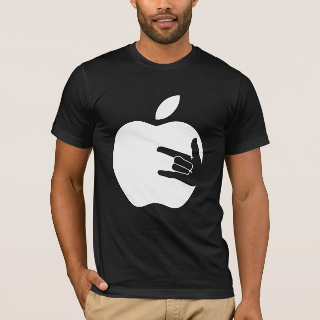 Apple-MetallShirt T-Shirt (Vorderseite)