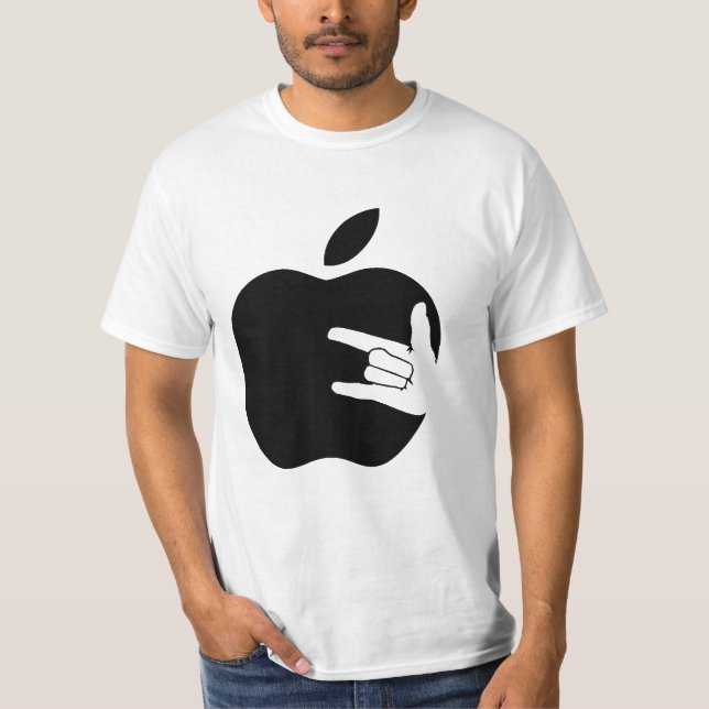 Apple-MetallShirt T-Shirt (Vorderseite)