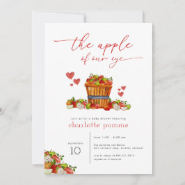 Apple My Eye Fall Apple Baby Dusche Einladung