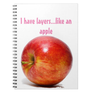 Apple-Notebook Notizblock