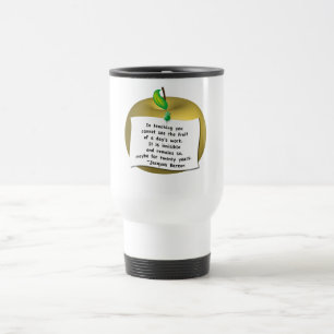 Apple notent la tasse de voyage de citation