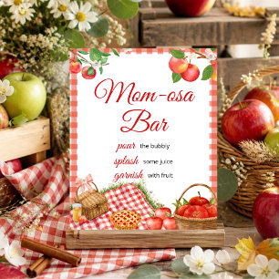 Apple of Our Eye Herbst-Baby Mom-osa Bar Poster