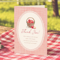 Apple Of Our Eye Rot Gingham Babyparty