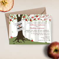 Apple Orchard Faire-part de mariage