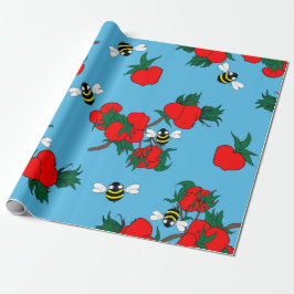 Apple Orchard Wrapping Paper Geschenkpapier
