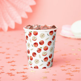 Apple Pattern Baby Dusche Pappbecher