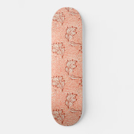 Apple Pattern (von William Morris) Skateboard