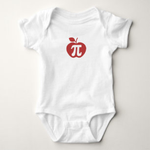 Apple Pi 3.14 Math Baby Strampler