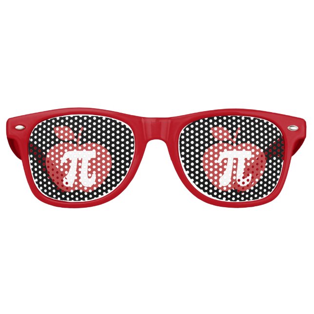 Apple Pi 3.14 Partybrille (Vorderseite)