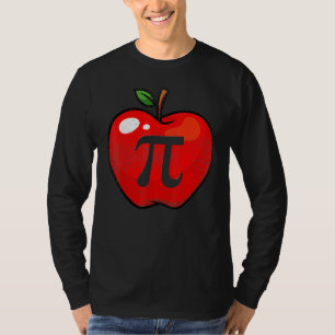 Apple Pi Day Math Lover Lehrer Student 3 14 Apple T-Shirt