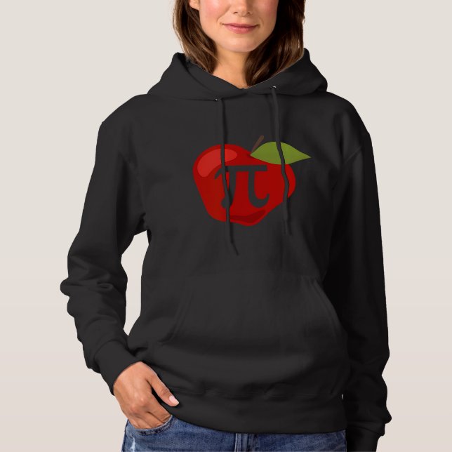 Apple Pi Funny Mathematiker Erntedank Pie Day G Hoodie (Vorderseite)