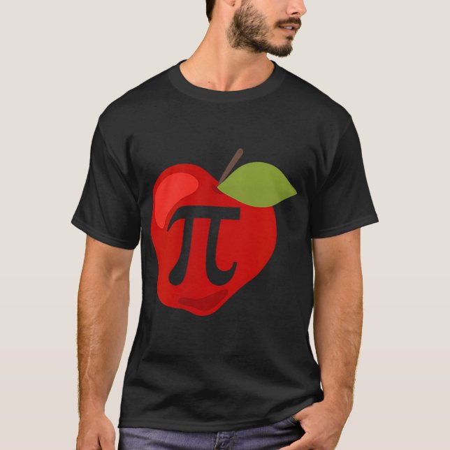 Apple Pi Funny Mathematiker Erntedank Pie Day G T-Shirt (Vorderseite)