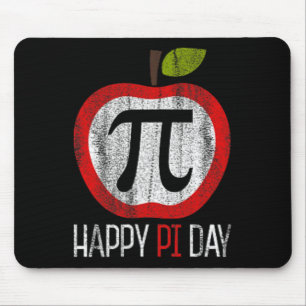 Apple Pi Shirt Math Mousepad