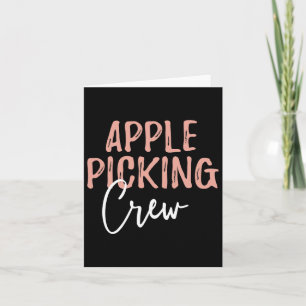 Apple Picking Crew Apple Picking Outfit Apple Pick Karte