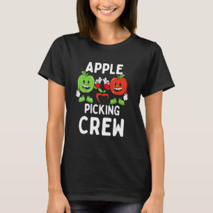 Apple Picking Crew Saison Niedlich Herbst Orchard T-Shirt