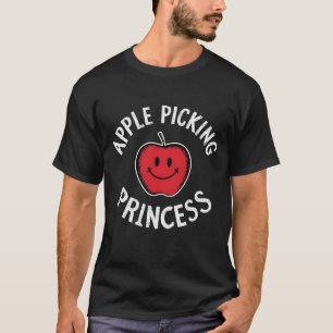 Apple Picking Princess Apple Fruit Day Fall T-Shirt