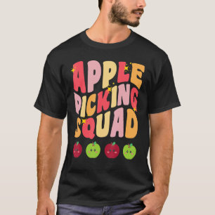 Apple Picking Squad Fall Herbst Orchard Match F T-Shirt