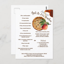Apple Pie A La Bourbon Rezept Postkarte