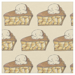 Apple Pie a la Mode Slice Backen Dessert Feinschme Stoff