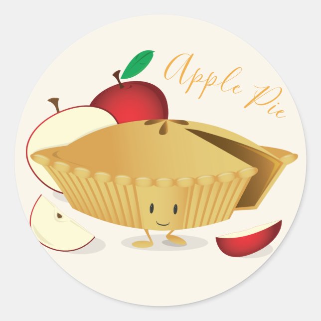 Apple Pie | Aufkleber (Vorderseite)