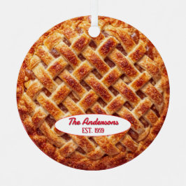 Apple Pie Baker Personalisiert Ornament Aus Metall