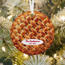 Apple Pie Baker Personalisiert Ornament Aus Metall