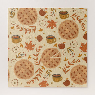 Apple Pie Herbst: Vintage Grafik
