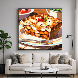 Apple Pie - Illustration Art Style Poster