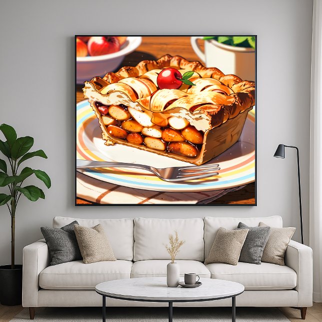 Apple Pie - Illustration Art Style Poster (Von Creator hochgeladen)
